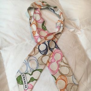 Signature C Silk Scarf